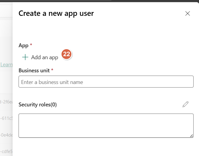 Power Platform Admin Add an app