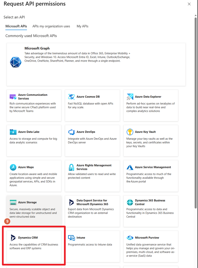 App Registration Add Permission